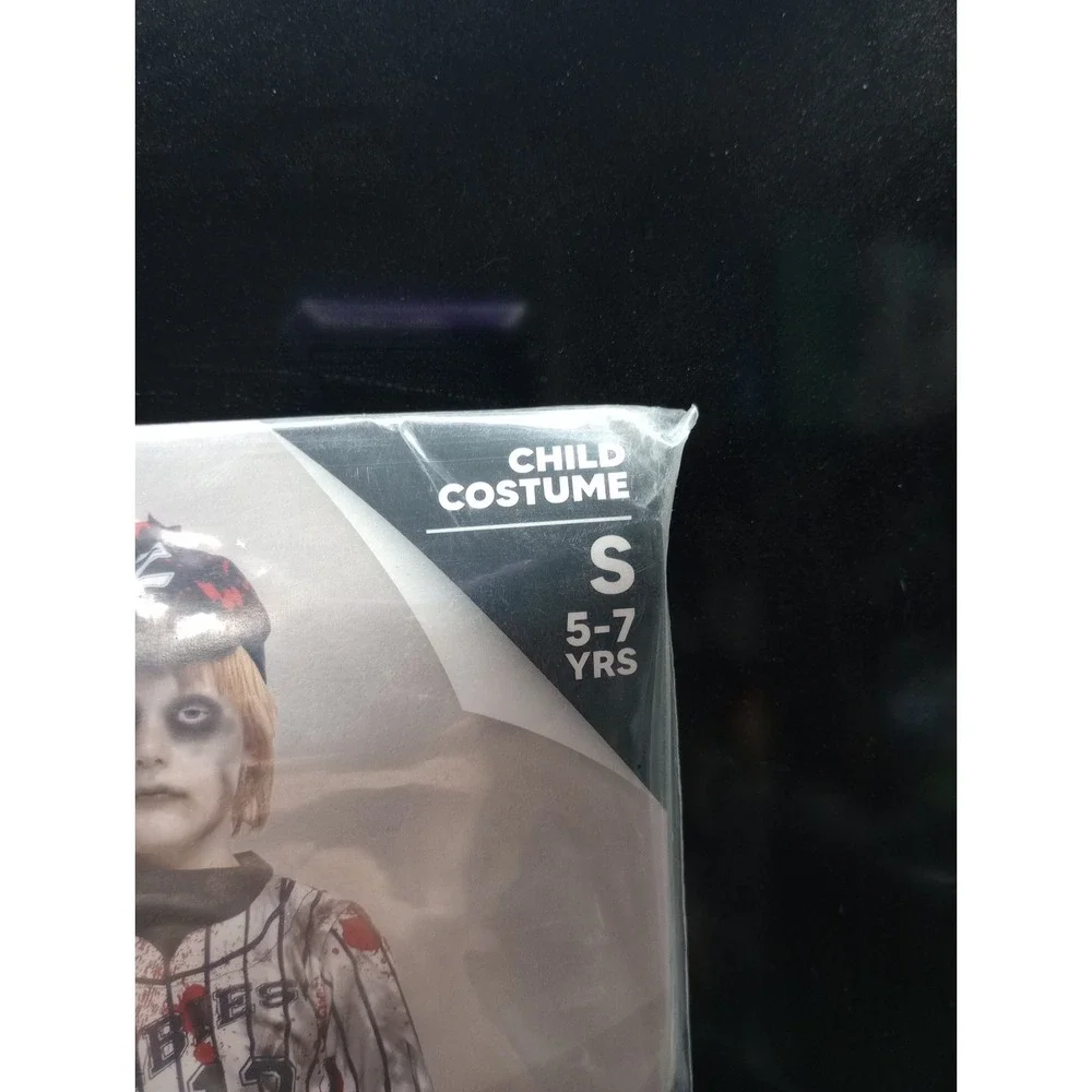 Spooktacular Creations Zombie‎ Baseball Player Costume Kids Size Small 5-7...